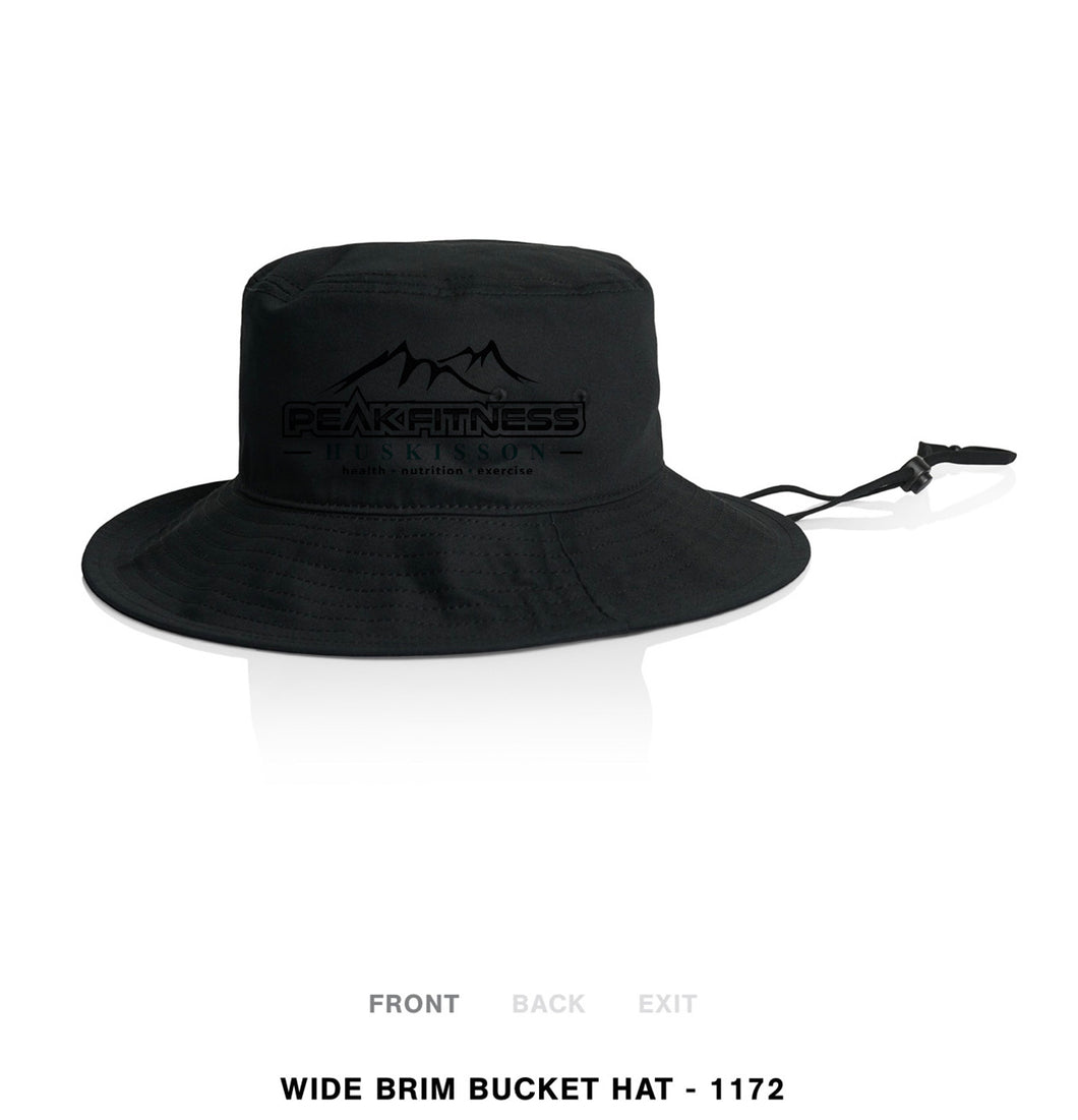 WIDE BRIM BUCKET HAT